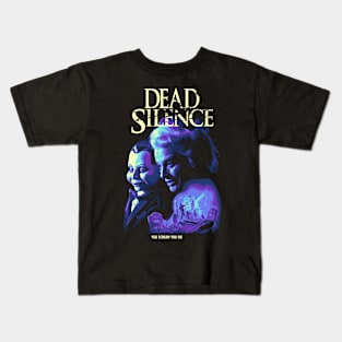 Retro Vintage Dead Silence Kids T-Shirt